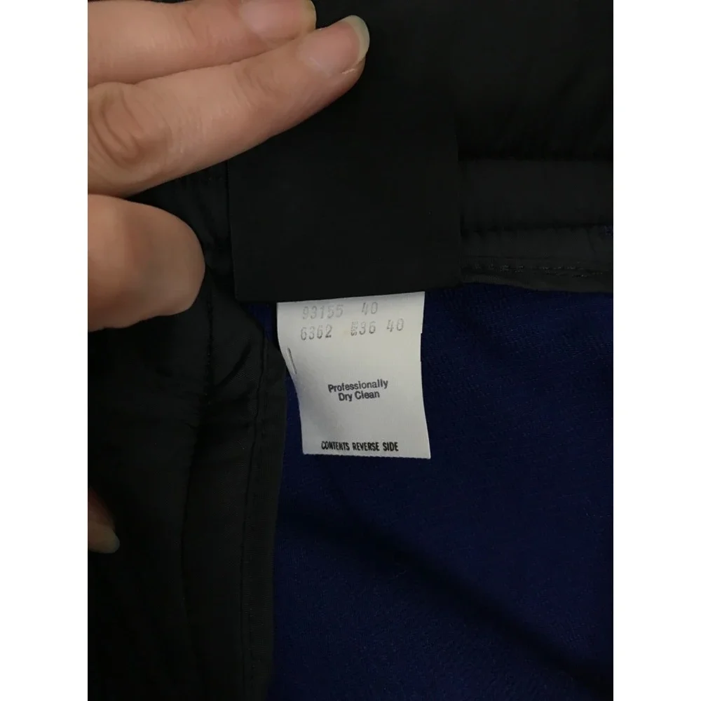 White Stag Ski Suit Snow Pants Wind Resistant Navy Men's Size 36 New Old Stock